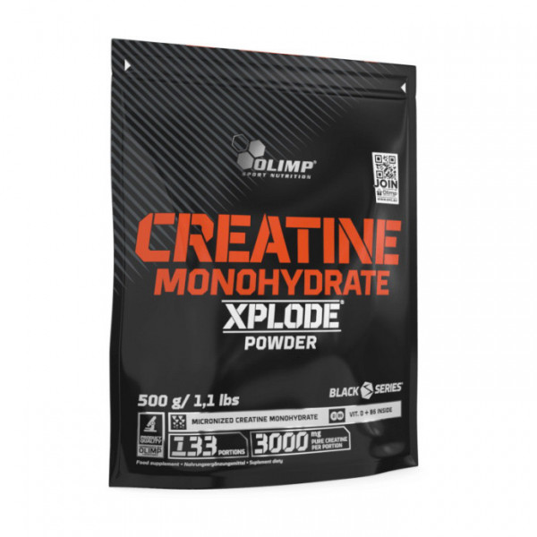 Creatine Monohydrate Xplode (500 g, lemon) OLIMP