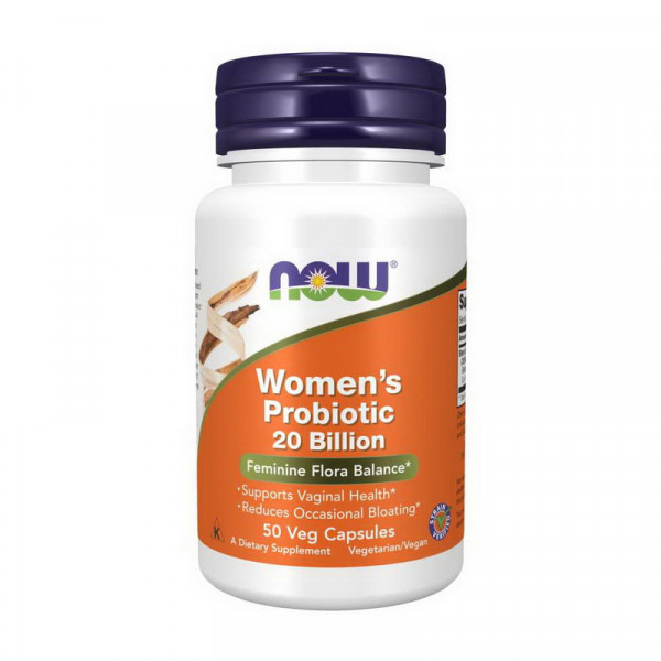 Women`s Probiotic 20 Billion (50 veg caps) NOW