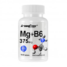 IronFlex Mg+B6 375 mg (затертий термін придатності) (100 tabs)
