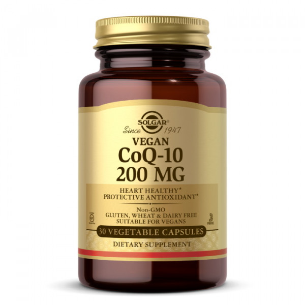 CoQ-10 200 mg vegan (30 veg caps) Solgar