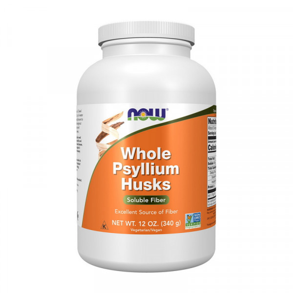 Whole Psyllium Husks (340 g) NOW