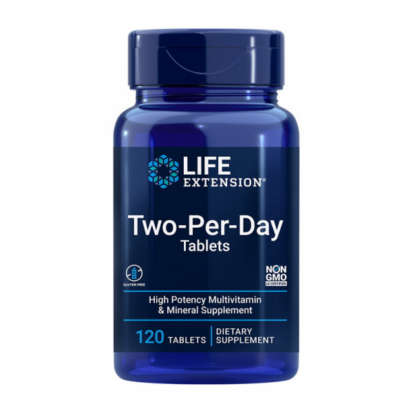 Two-Per-Day Tablets (120 tab) Life Extension