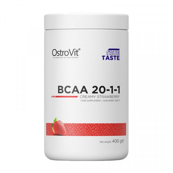 BCAA 20-1-1 (400 g, creamy strawberry) OstroVit