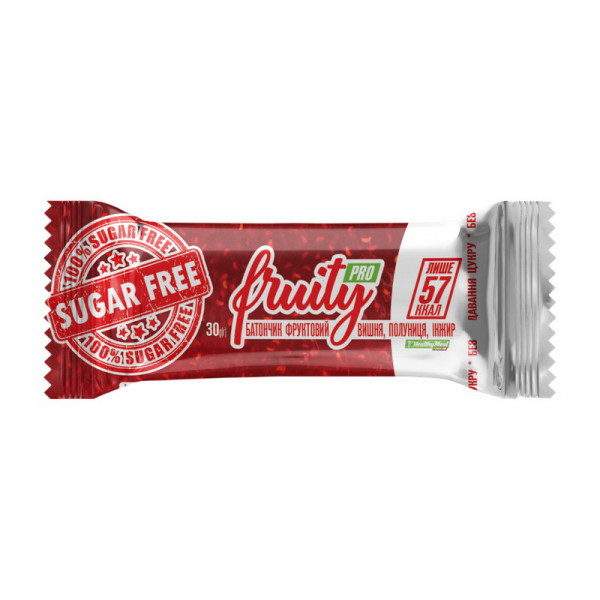 Fruity Pro sugar free (30 g, вишня, полуниця, інжир)