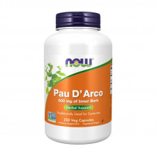 NOW Pau D'Arco 500 mg of Inner Bark (250 veg caps)