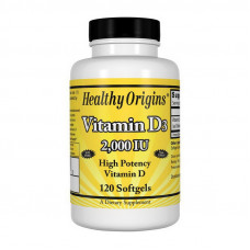 Vitamin D3 2000 IU (120 softgels)