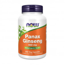 Panax Ginseng 500 mg (250 veg caps)