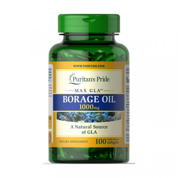 Borage Oil 1000 mg (100 softgels) Puritan's Pride