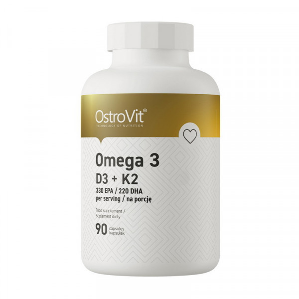 Omega 3 D3 + K2 (90 caps) OstroVit