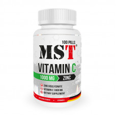 MST Vitamin C 1000 mg + Zinc (100 pills)
