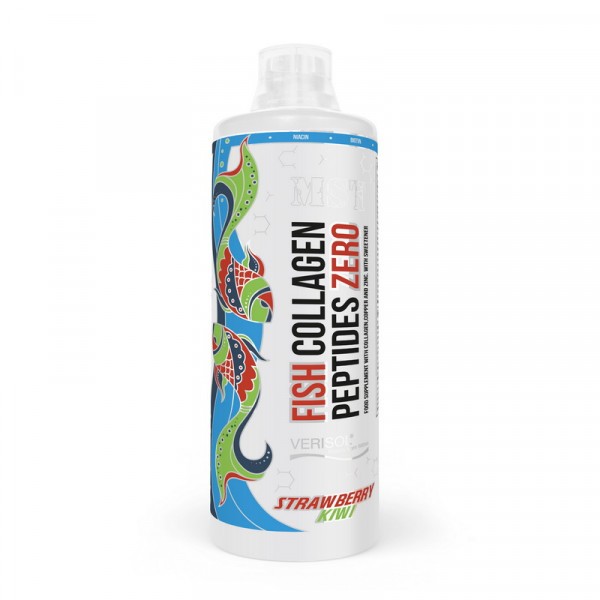 Fish Collagen Peptides Zero (1L, strawberry kiwi) MST