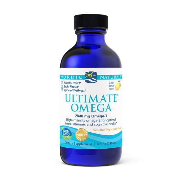 Ultimate Omega 2840 mg omega-3 (119 ml, great lemon) Nordic Naturals