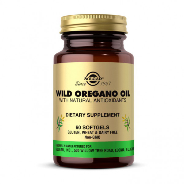 Wild Oregano Oil (60 softgels) Solgar