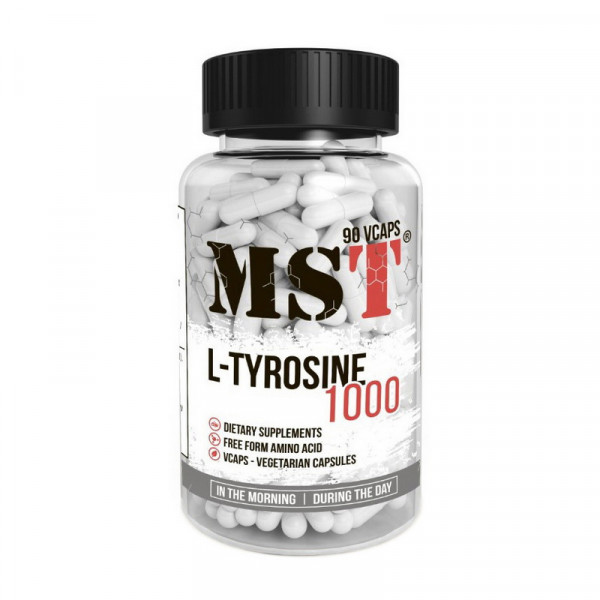 L-Tyrosine 1000 (90 vcaps) MST