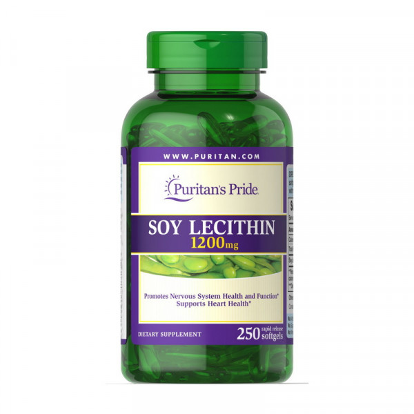 Soy Lecithin 1200 mg (250 softgels) Puritan's Pride