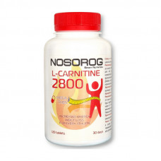 NOSOROG L-Carnitine 2800 mega tabs (відсутній термін придатності) (120 tab)