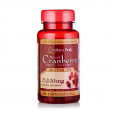 Puritan's Pride Cranberry 25,000 mg fruit concentrate One Per Day (60 caps)