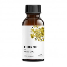 Thorne Research Vitamin D/K2 (відкрита банка) (30 ml)