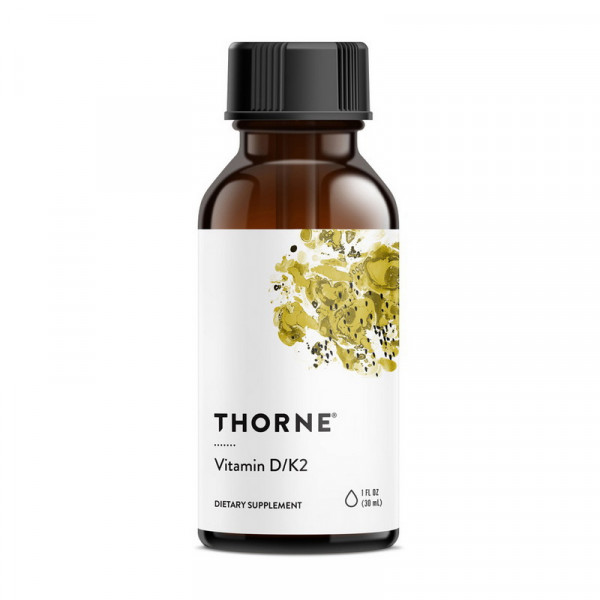 Thorne Research Vitamin D/K2 (відкрита банка) (30 ml)