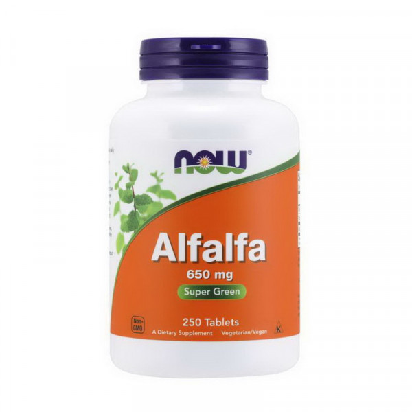 Alfalfa 650 mg (250 tab) NOW