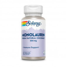 Solaray Monolaurin 500 mg (immune system support) (60 veg caps)