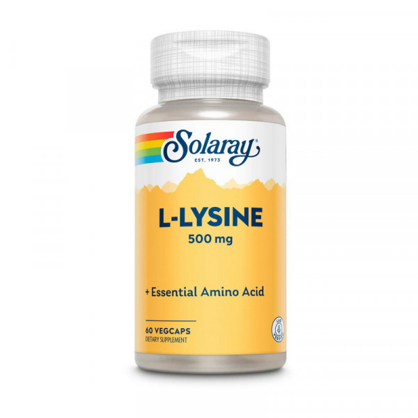 Solaray L-Lysine 500 mg (60 veg caps)