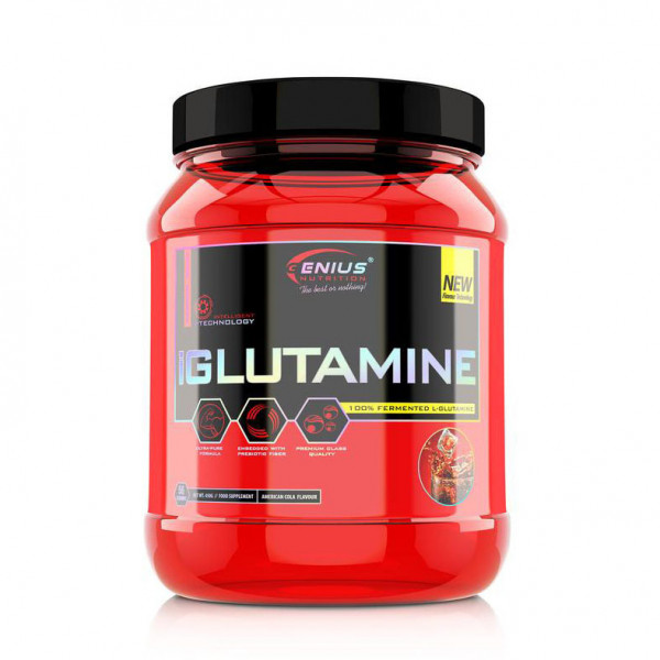 i Glutamine (450 g, american cola) Genius Nutrition