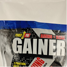 Power Pro Mass Growing Gainer (порушено цілісність упаковки) (1 kg, банан)