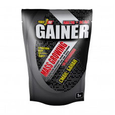Power Pro Mass Growing Gainer (порушено цілісність упаковки) (1 kg, лісова ягода)