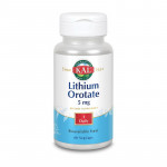 KAL Lithium Orotate 5 mg (60 veg caps)