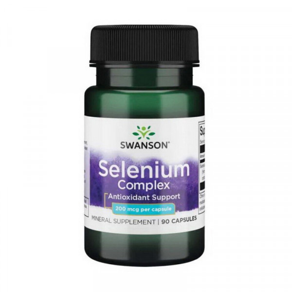 Swanson Selenium Complex 200 mcg (90 caps)
