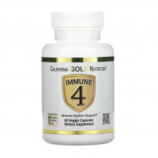 California Gold Nutrition Immune 4 (60 veg caps)