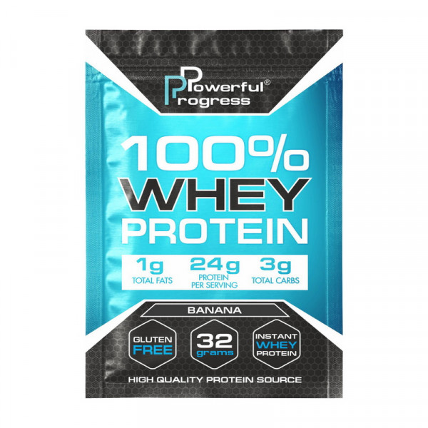 Powerful Progress 100% Whey Protein (порушено цілісність упаковки) (32 g, forest fruit)