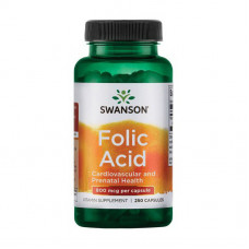 Swanson Folic Acid 800 mcg (250 caps)