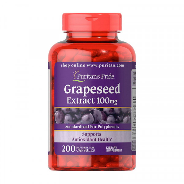 Grapeseed Extract 100 mg (200 caps) Puritan's Pride