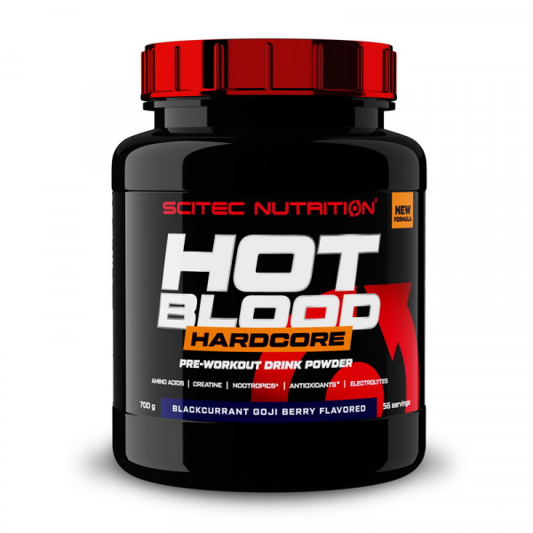 Hot Blood Hardcore (700 g, red fruits) Scitec Nutrition