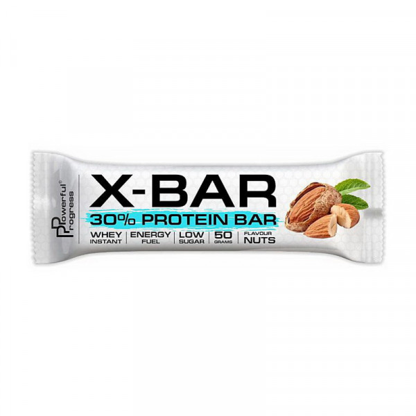 X-Bar 30% protein (50 g, nuts)