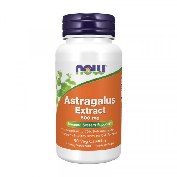 Astragalus Extract 500 mg (90 veg caps) NOW