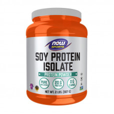NOW Soy Protein Isolate (тріснута кришка) (907 g, pure)