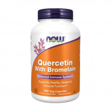 NOW Quercetin With Bromelain (240 veg caps))