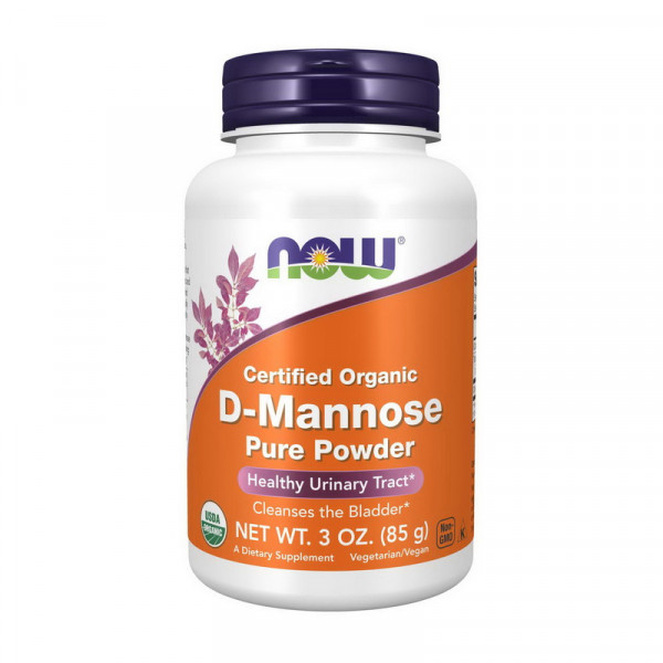 D-Mannose Pure Powder (85 g, unflavored) NOW