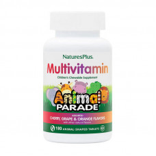Natures Plus Animal Parade Multivitamin (180 animal-shaped tabs, cherry, orange & grape)
