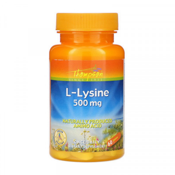 L-Lysine 500 mg (60 tab) Thompson