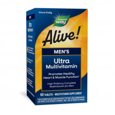 Alive! Men's Ultra Multivitamin (60 tab)