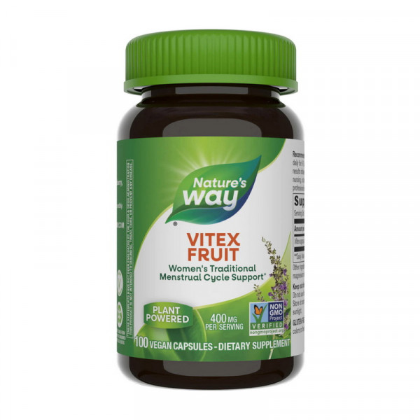 Vitex Fruit 400 mg (100 veg caps) Nature's Way