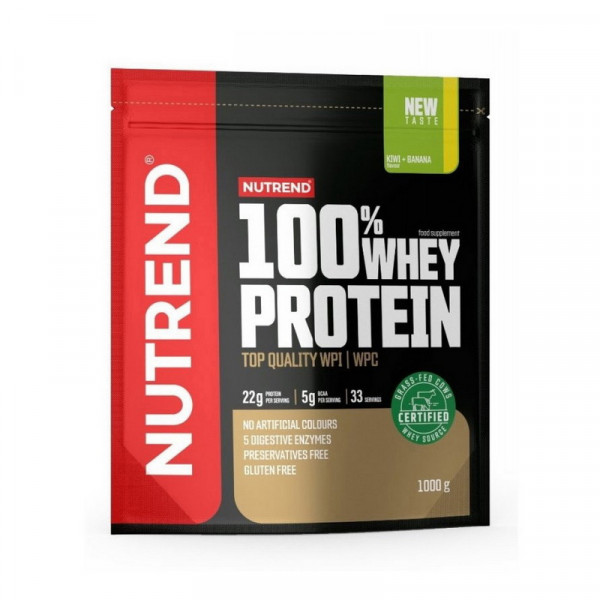 100% Whey Protein (1 kg, caramel latte) Nutrend