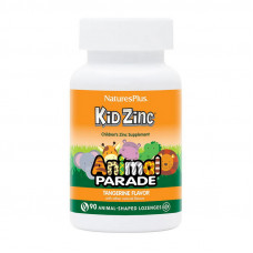 Animal Parade Kid Zinc (90 animal-shaped lozenges, tangerine)