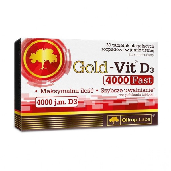 Gold-Vit D3 Fast 4000 j.m. (90 tab) OLIMP