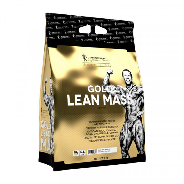 Kevin Levrone Gold Lean Mass (порушено цілісність упаковки) (6 kg, strawberry)