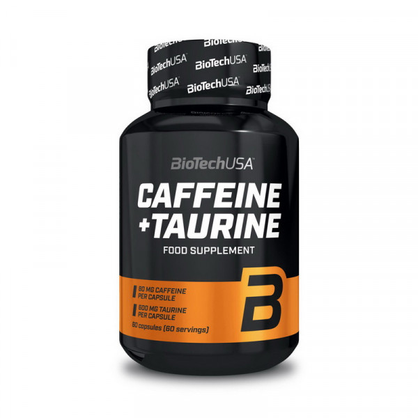 Caffeine + Taurine (60 caps) BioTech